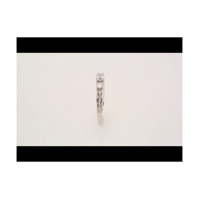 The Europa Wedding Band - view 2