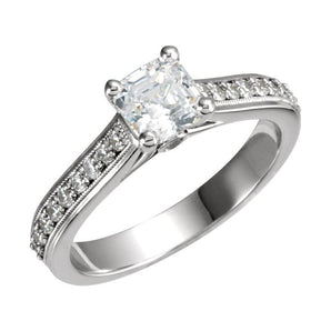 The Winona Accented Engagement Ring