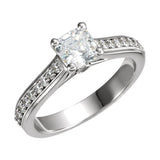 The Winona Accented Engagement Ring