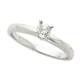 The Peridot Accented Engagement Ring - view 2