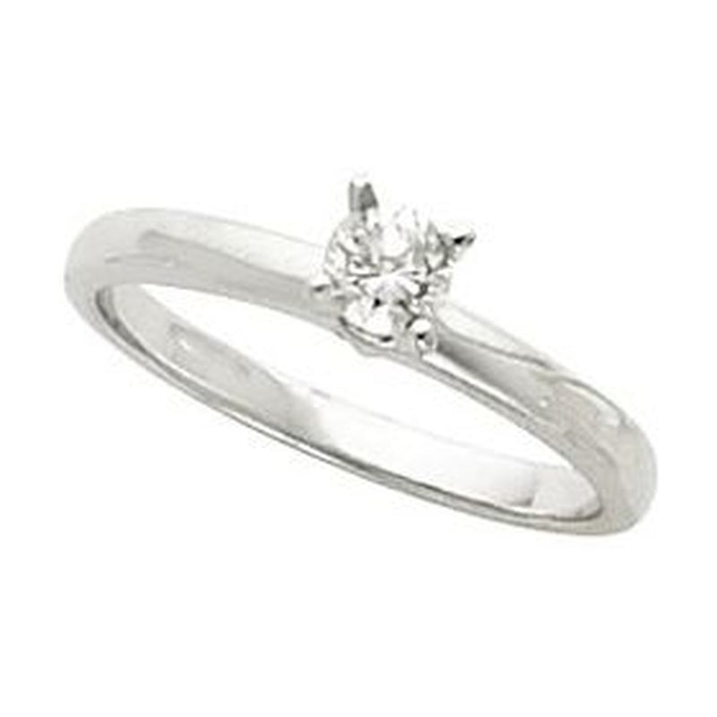 The Peridot Accented Engagement Ring - view 2