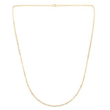 14K Gold 1.9mm French Cable Chain