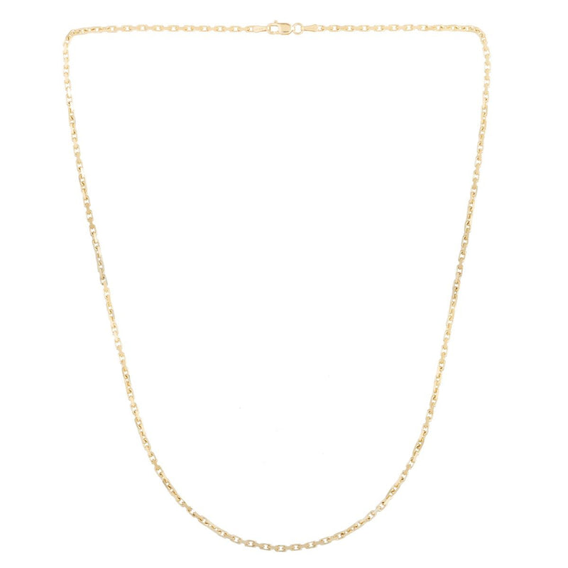 14K Gold 1.9mm French Cable Chain
