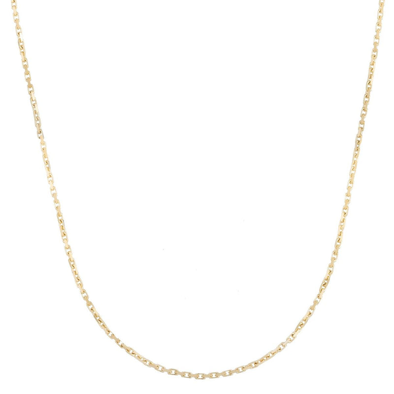 14K Gold 1.9mm French Cable Chain