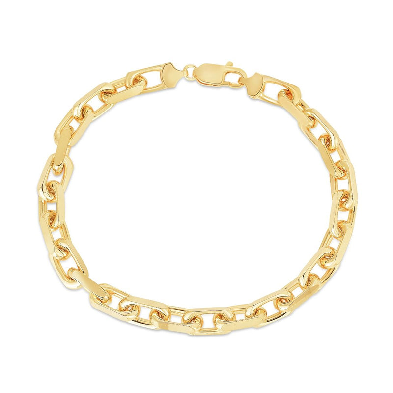 14K 6.1mm French Cable Chain