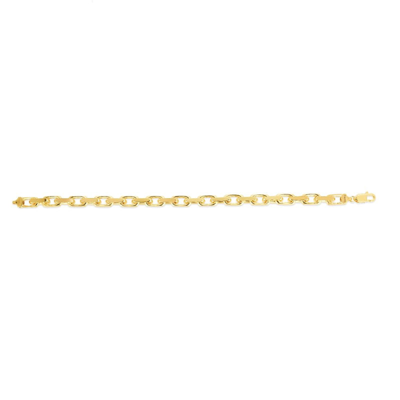 14K 6.1mm French Cable Chain