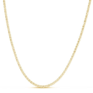 14K 2.74mm Fancy Ice Chain 