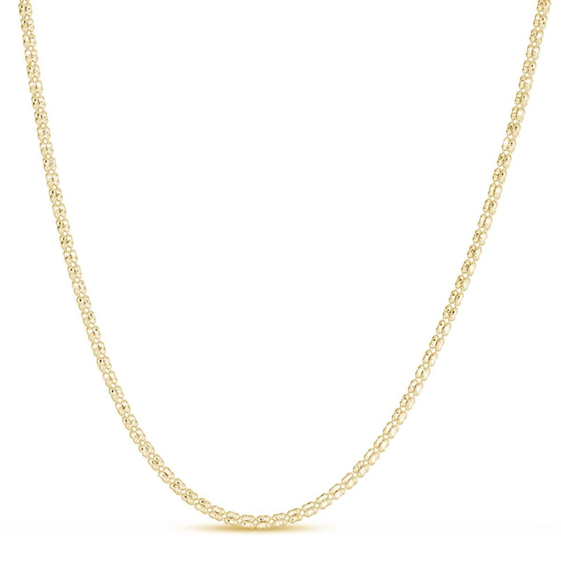 14K 2.74mm Fancy Ice Chain 
