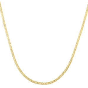 14K 3.3mm Fancy Ice Chain 