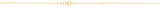 18K Gold 1.0mm Extendable Cable Chain 