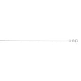 18K Gold 1.0mm Extendable Cable Chain 