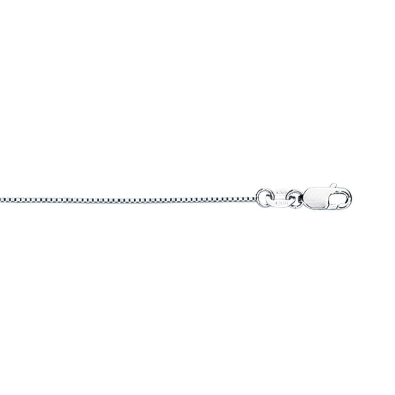 18K Gold .6mm Classic Box Chain 