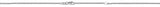 18K Gold 1.8mm Extendable Cable Chain
