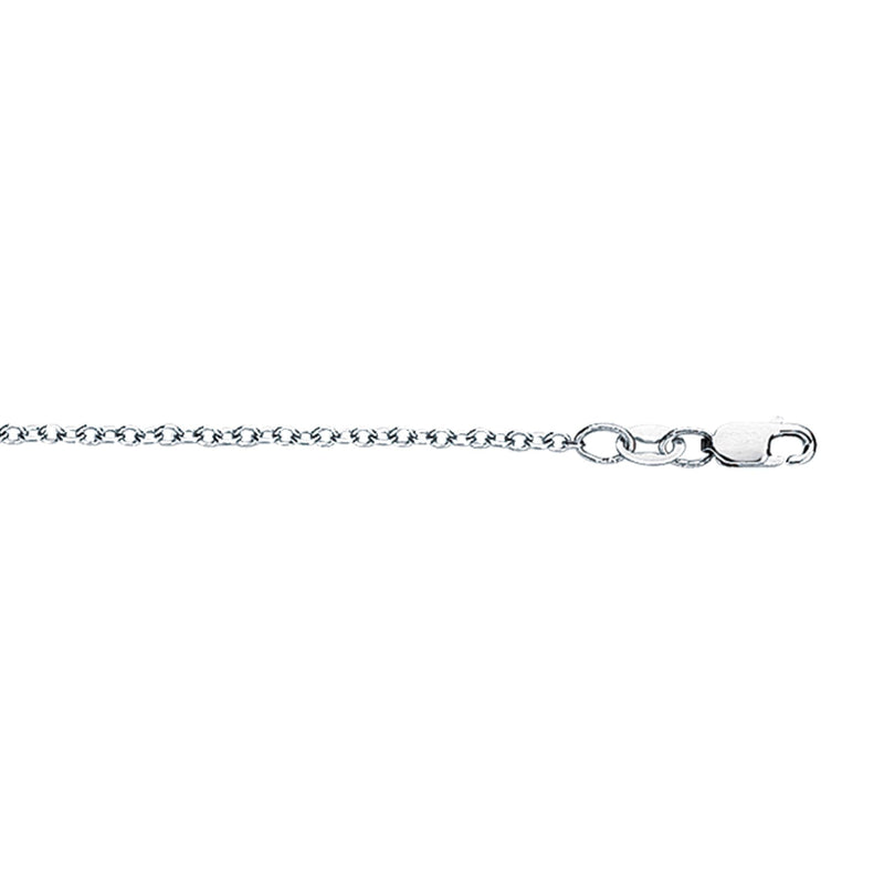 18K Gold 1.5mm Cable Chain 