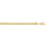 14K Gold 3.65mm Light Gourmette Chain