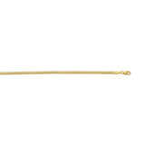14K 3.3mm Lite Oval Snake Chain