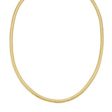 14K 4.5mm Lite Oval Snake Chain