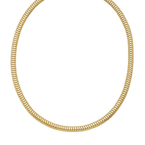 14K 5.7mm Lite Oval Snake Chain