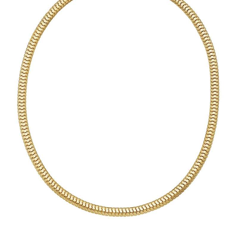 14K 5.7mm Lite Oval Snake Chain