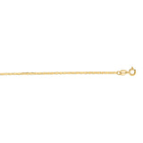 14K Gold 1.2mm Mariner Chain 