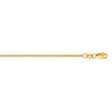 14K Gold 1.1mm Milano Chain 