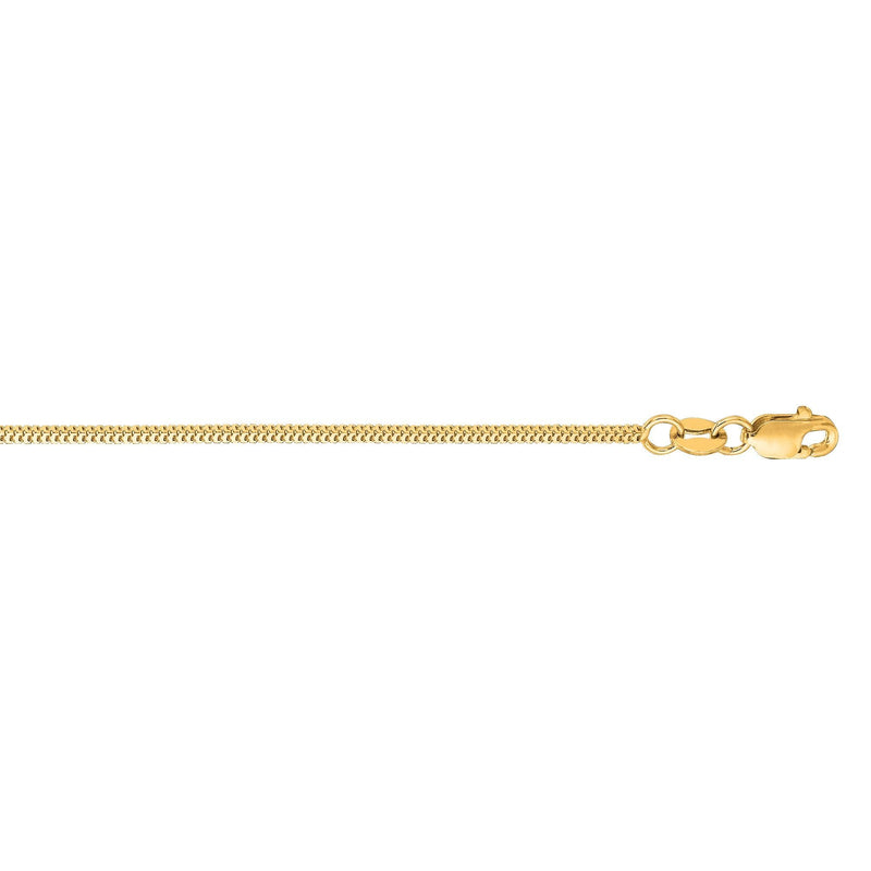 14K Gold 1.1mm Milano Chain 