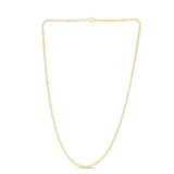 14K 2.5mm Moon Chain