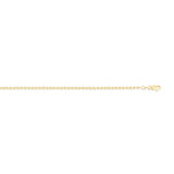 14K 2.5mm Moon Chain