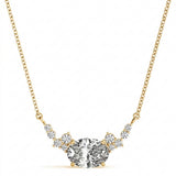 1/3 ctw Lab-Grown Diamond Necklace (LGNK017) — Yellow Gold