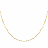 1 3/8 ctw Lab-Grown Diamond Necklace — Yellow Gold