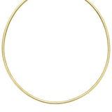 14K Gold 3mm Classic Omega 