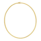 14K Gold 4mm Classic Omega 