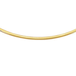 14K Gold 4mm Classic Omega 