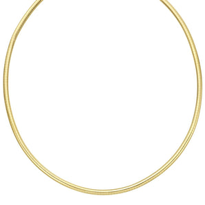 14K Gold 4mm Classic Omega 