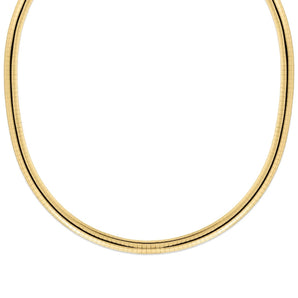 14K Gold 6mm Classic Omega 