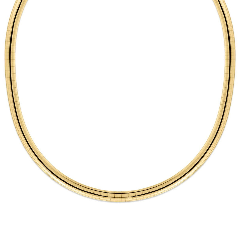 14K Gold 6mm Classic Omega 