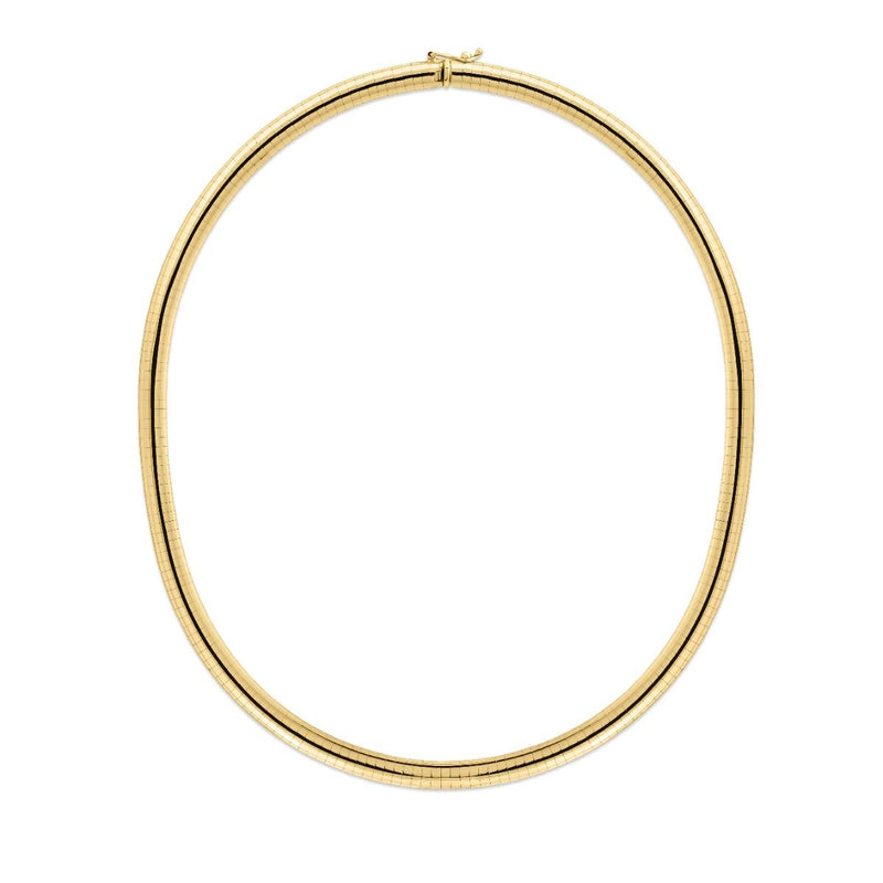 14K Gold 6mm Classic Omega 