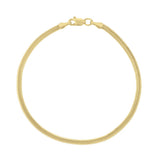 14K 2.6mm Oval Snake Chain