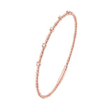 14K .15ct Diamond Beaded Bracelet