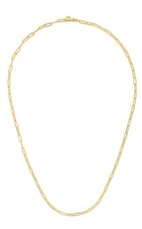 14K Gold 2.5mm Paperclip Chain 