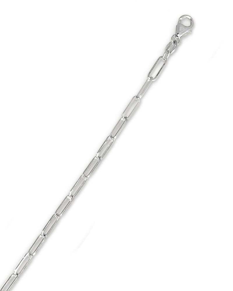 14K Gold 2.5mm Paperclip Chain 