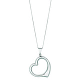 14K Gold Heart Necklace