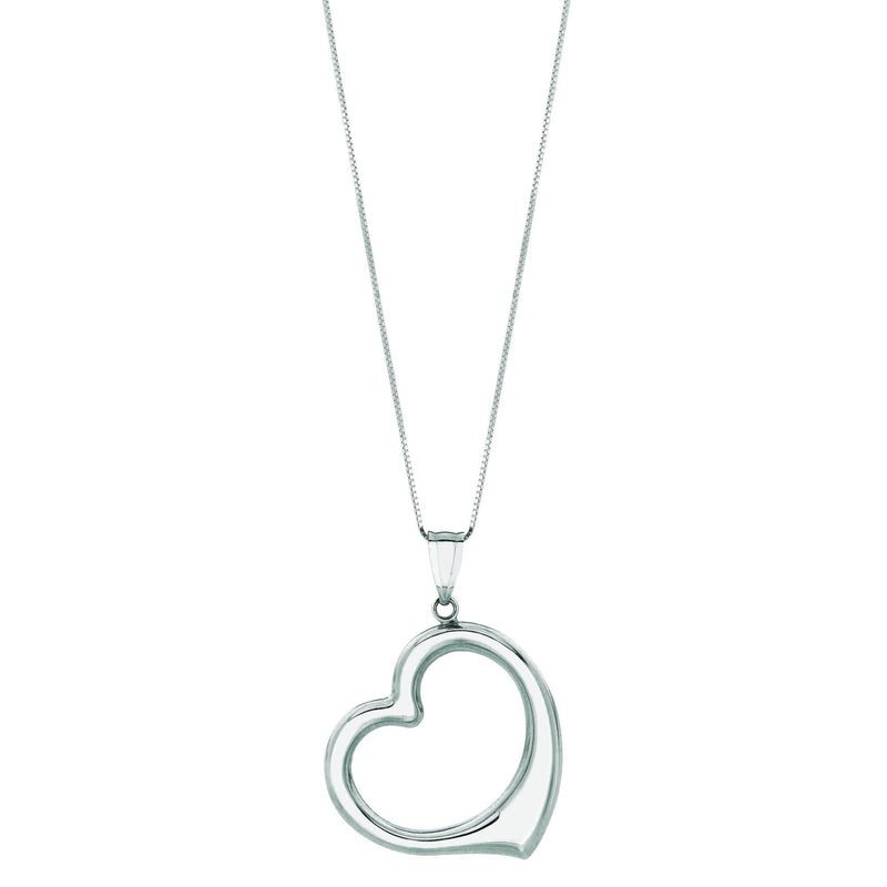14K Gold Heart Necklace