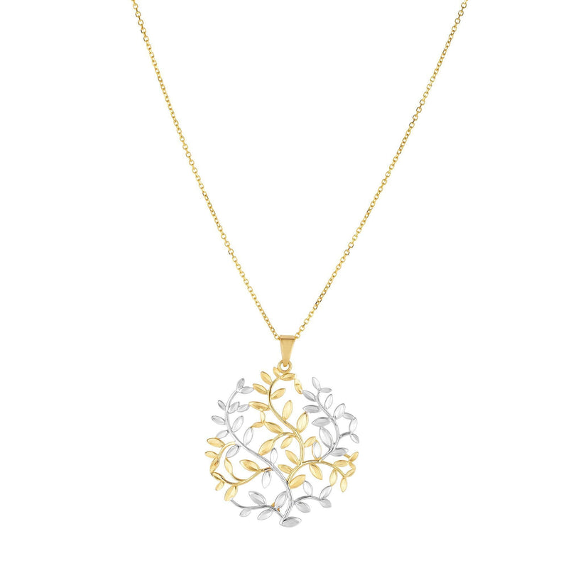 14K Gold Tree of Life Necklace