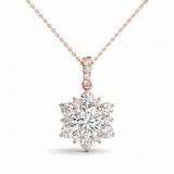 1 1/4 ctw Pendant — Rose Gold