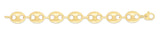 14K Gold 16mm Puffed Mariner Link Chain