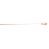 14K Gold 0.97mm Oval Cable Chain