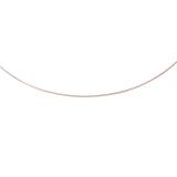 14K Gold 1.5mm Round Omega with Screw off Lock