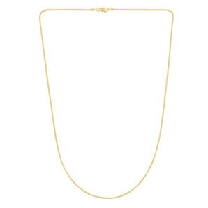 14K Gold 1.3mm Popcorn Chain