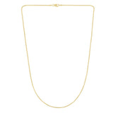 14K Gold 1.3mm Popcorn Chain